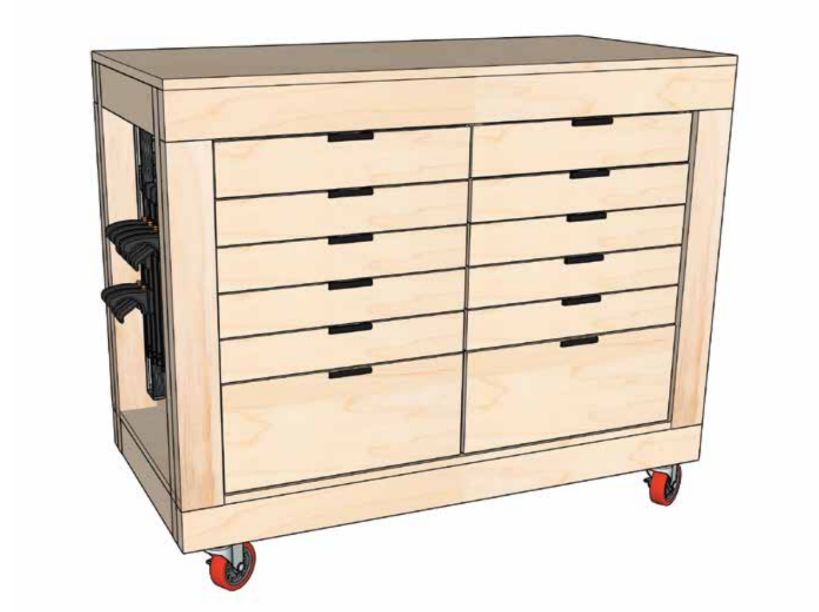 Rolling Tool Cabinet