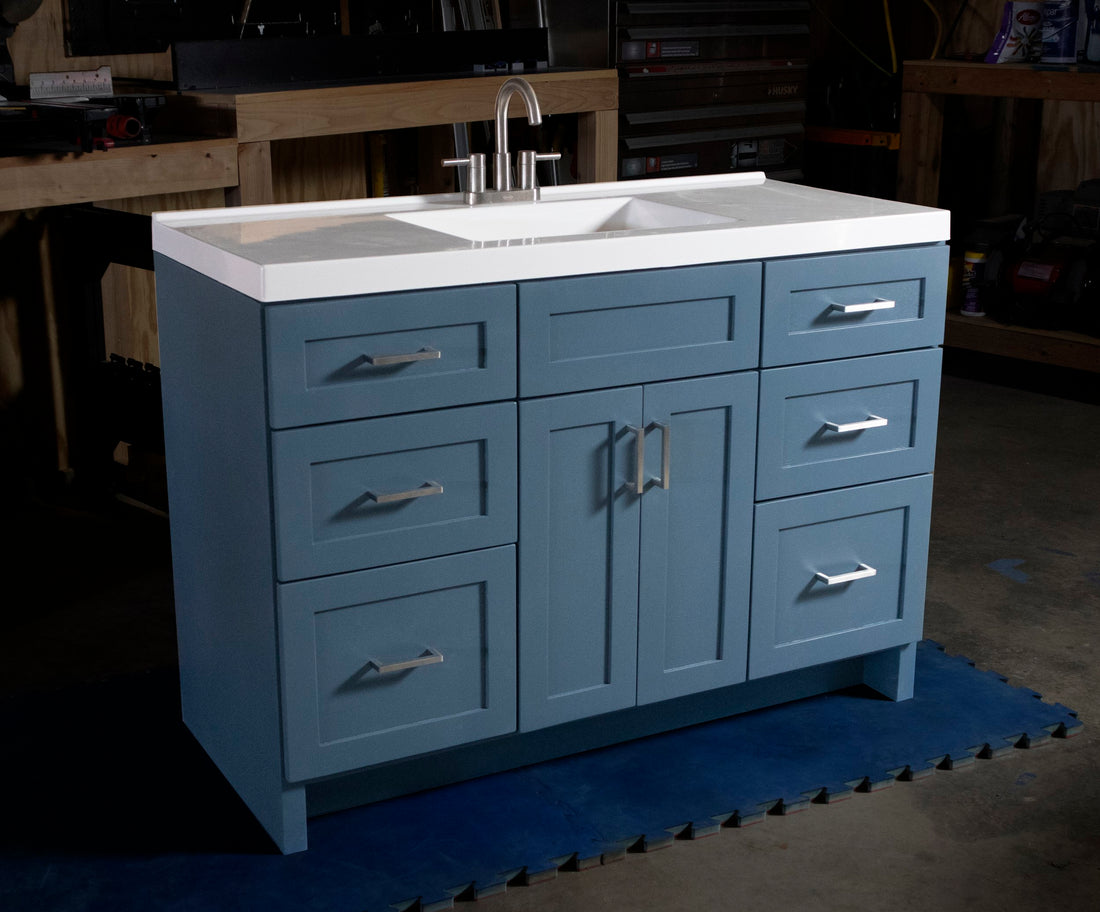 Bathroom Mountain Vanity Unit