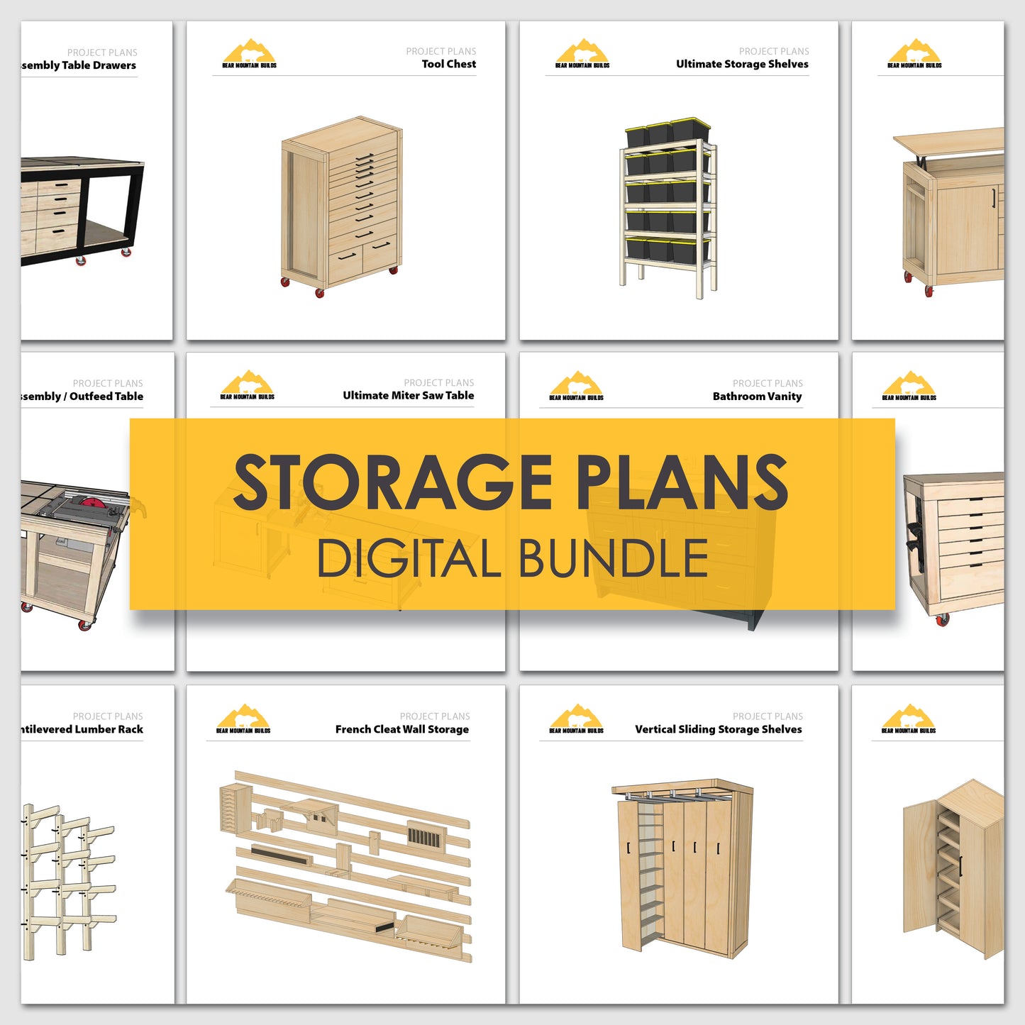 Storage Plans Bundle