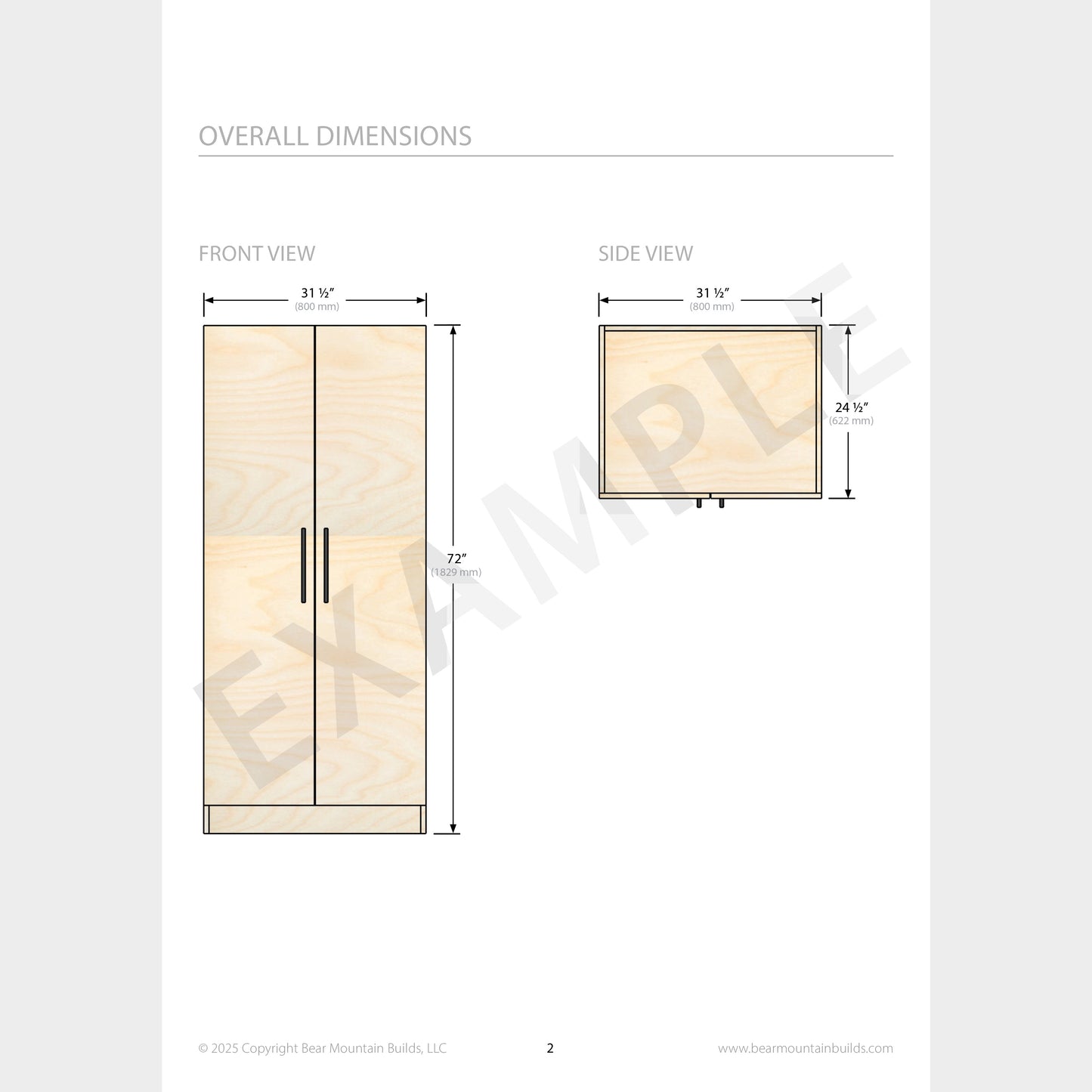 Pull Out Shelf Cabinet