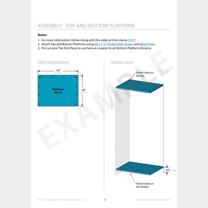 Pull Out Shelf Cabinet