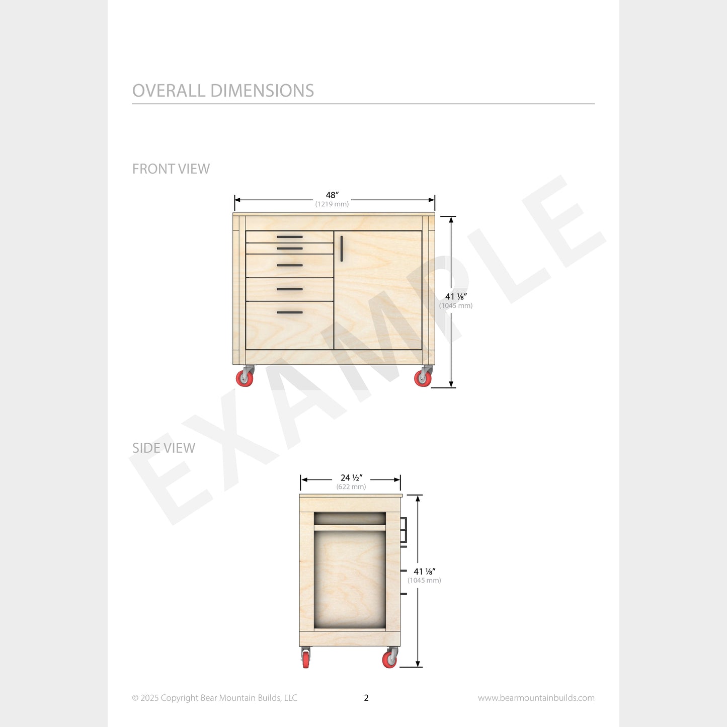Lift Top Tool Cabinet
