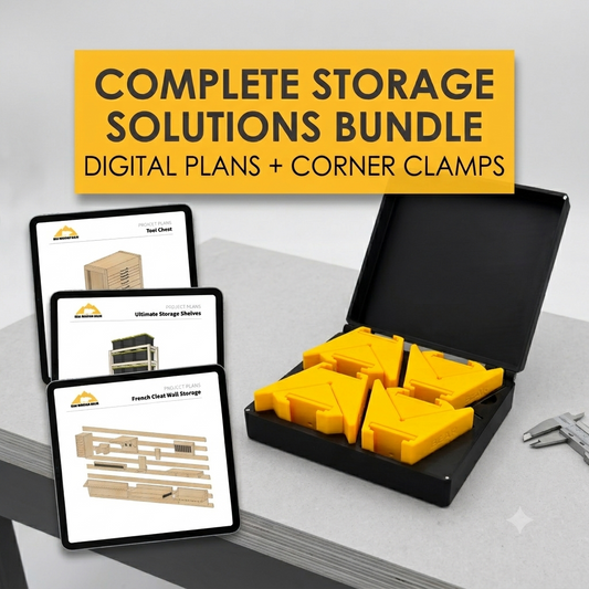 Adjustable Corner Clamps Bundle + Storage Plans Bundle