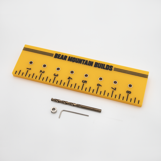 Shelf Peg Hole Drilling Jig