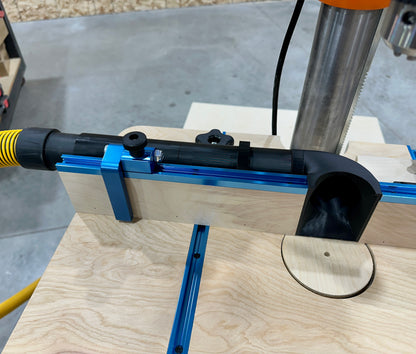 Drill Press Table Dust Collection System