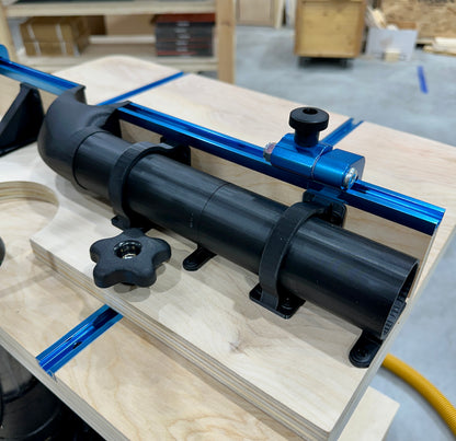 Drill Press Table Dust Collection System