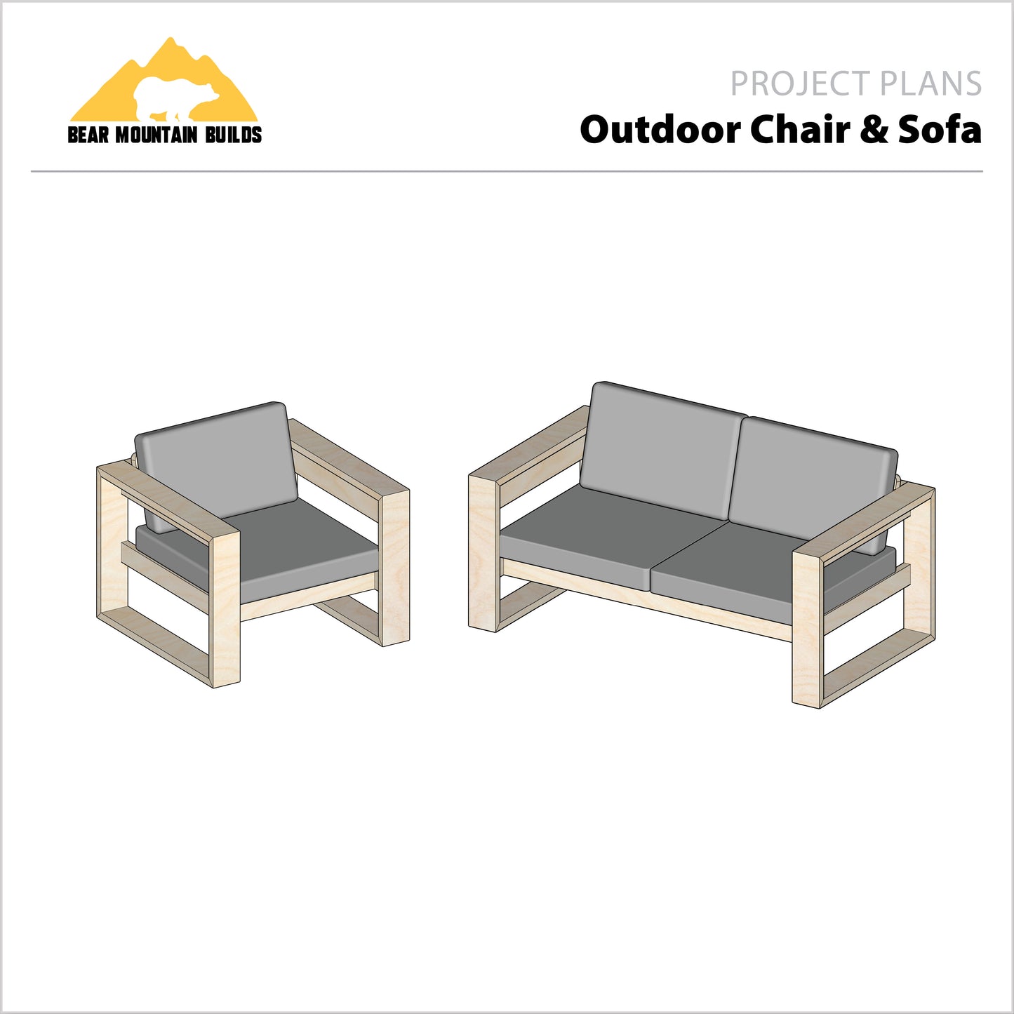 Outdoor Patio Set Bundle