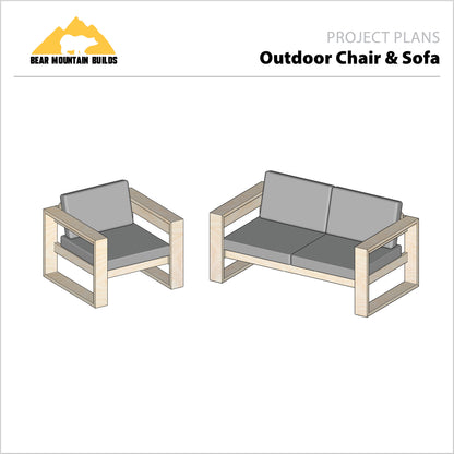 Outdoor Patio Set Bundle