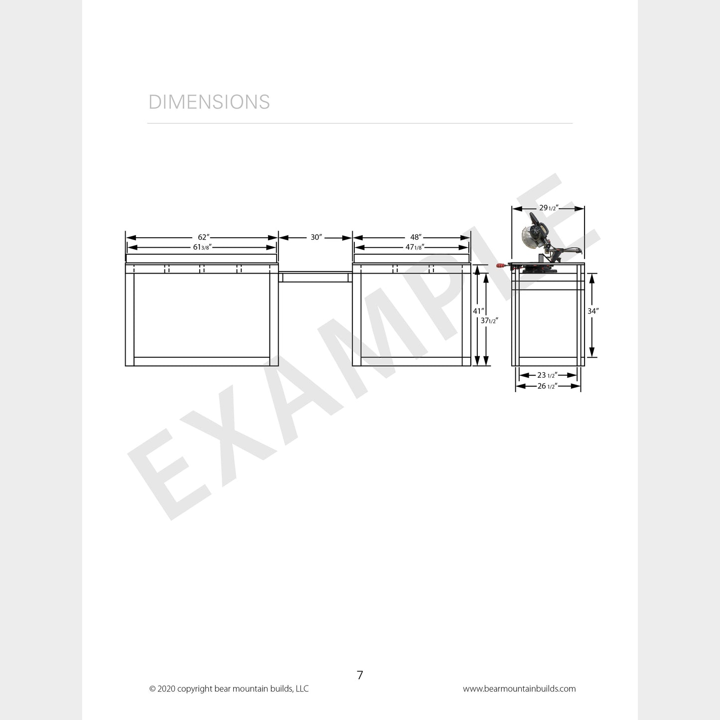 Miter Saw Table