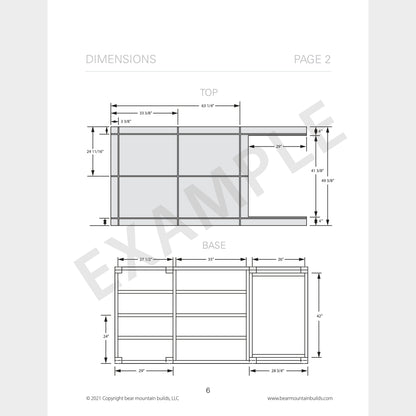 Assembly Table with Table Saw Outfeed