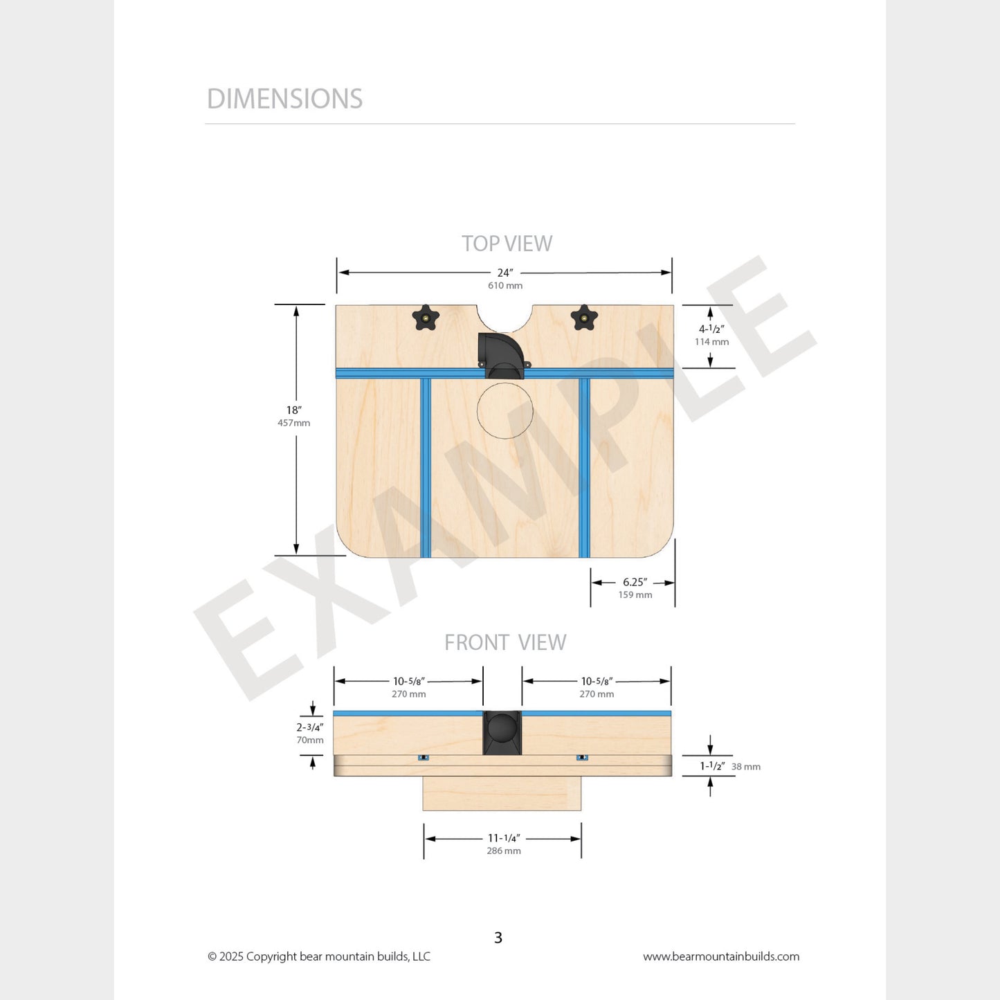 Drill Press Table and Fence