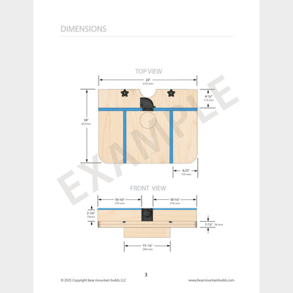 Drill Press Table and Fence