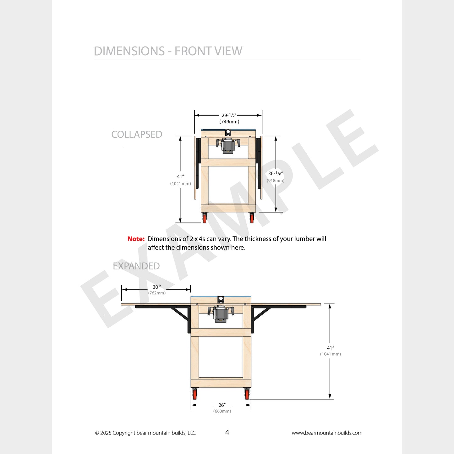 Expanding Router Table
