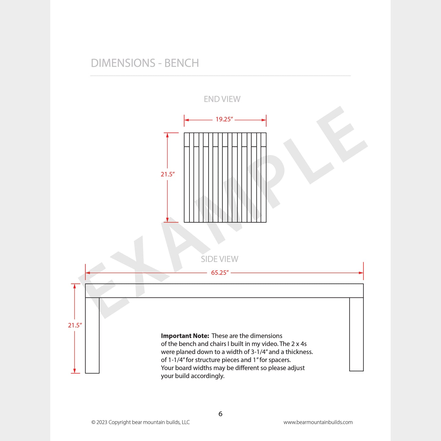 Slat Bench