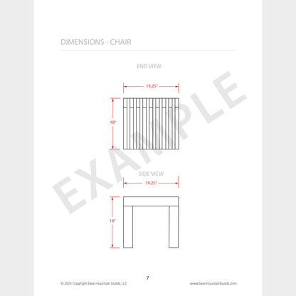 Slat Bench