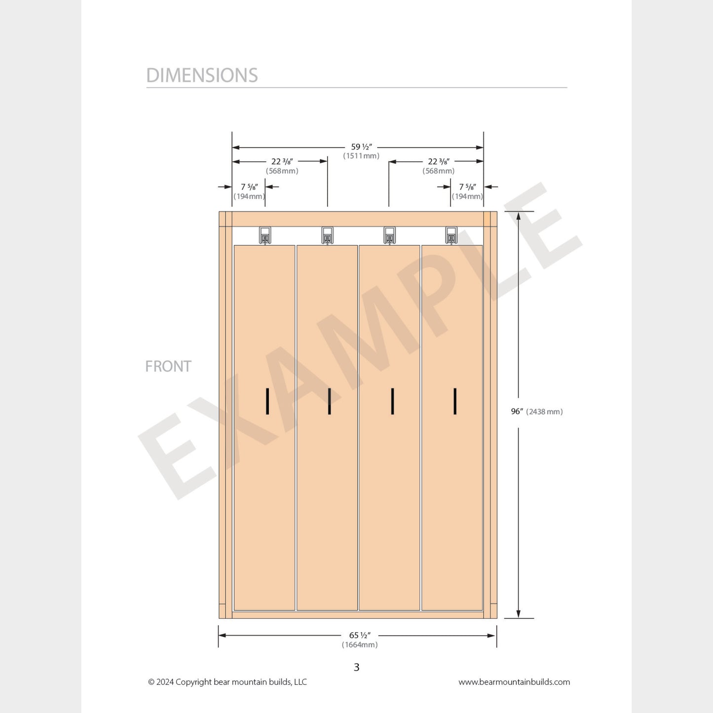 Vertical Sliding Storage Shelves