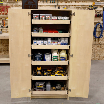 Pull Out Shelf Cabinet
