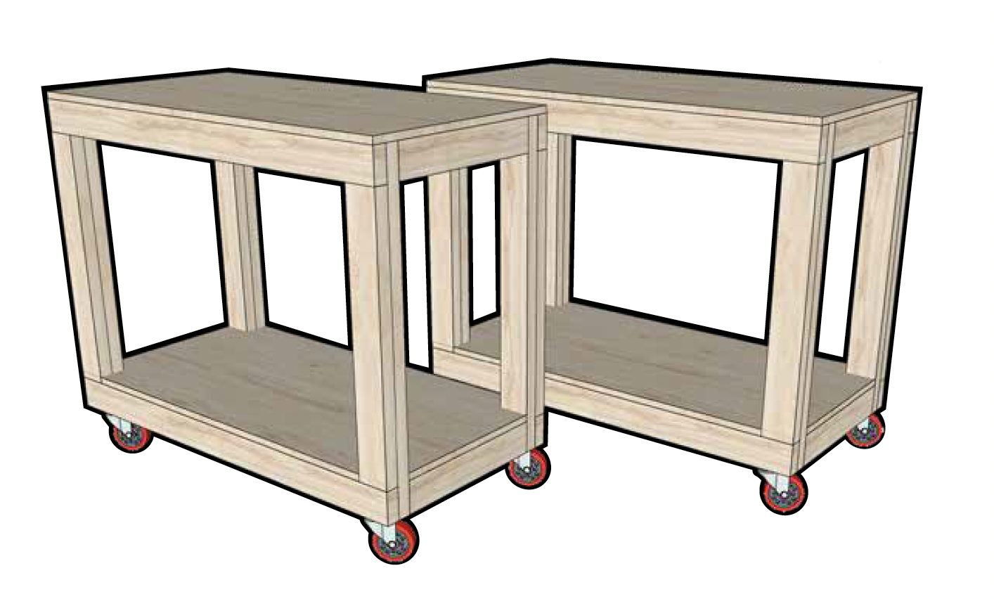 Modular Workbench – Bear Mountain Builds