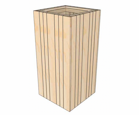 Adjustable Cedar Planter Box