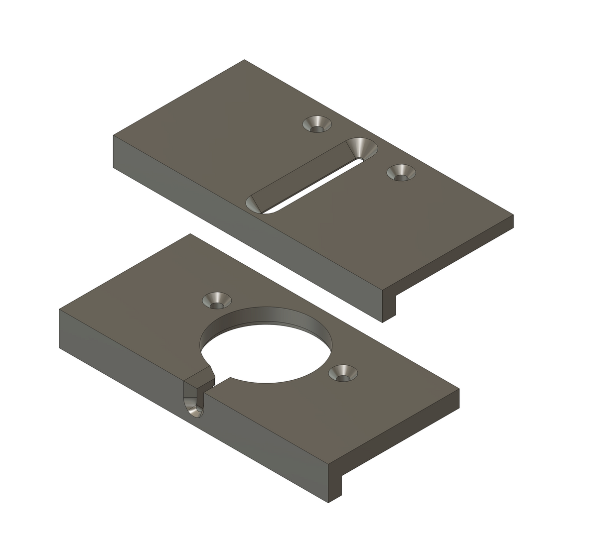 175° Cabinet Hinge Guide STL File
